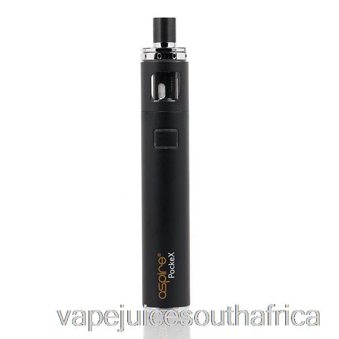 Vape Juice South Africa Aspire Pockex Aio Starter Kit Black